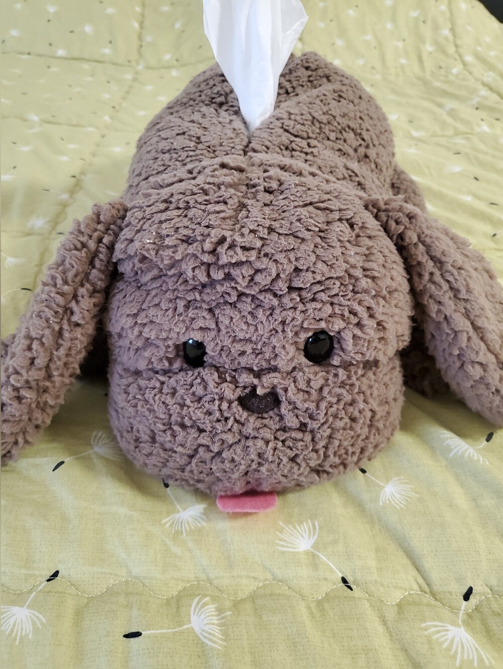 Yuri On Ice Brown Poodle Tissue Cover